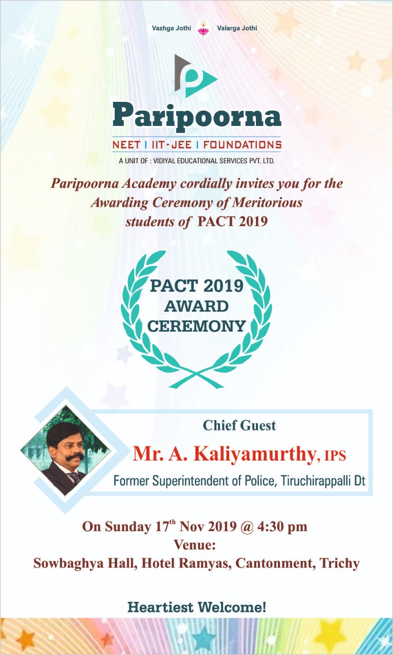 PACT EXAM -2019 